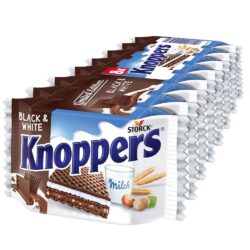 Knoppers Black & White 200g